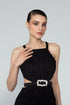 Mini Dress With Back Decollete